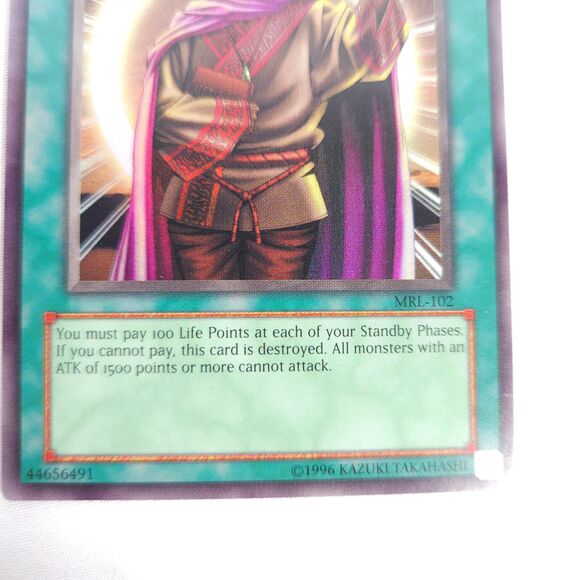 Yu-Gi-Oh! TCG Messenger of Peace Magic Ruler Unlimited Super Rare MRL-102 - Picture 2 of 4